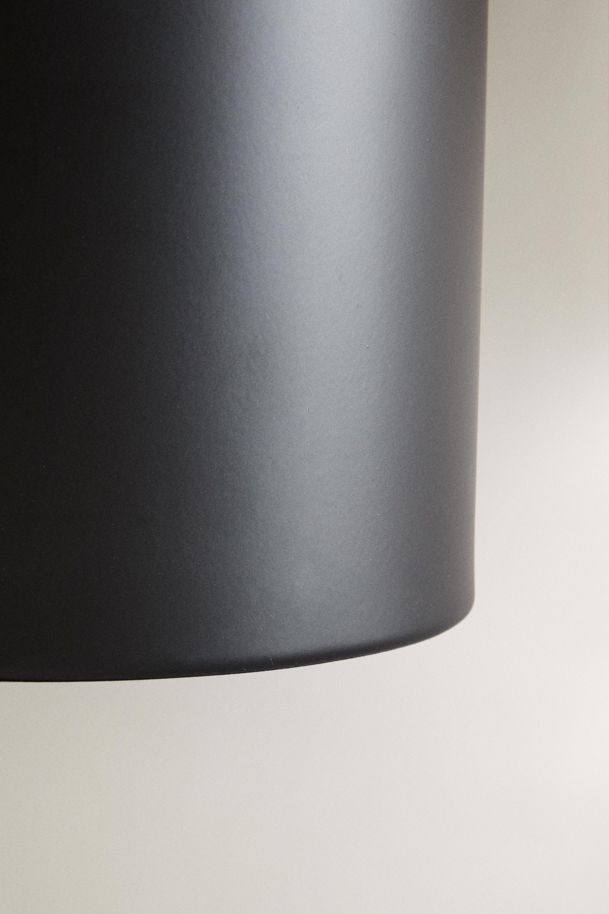 METAL BATHROOM TRASH CAN WITH WOODEN LID